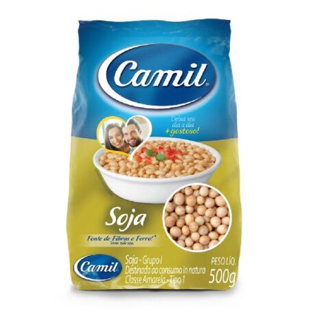 SOJA EM GRAO 500G CAMIL