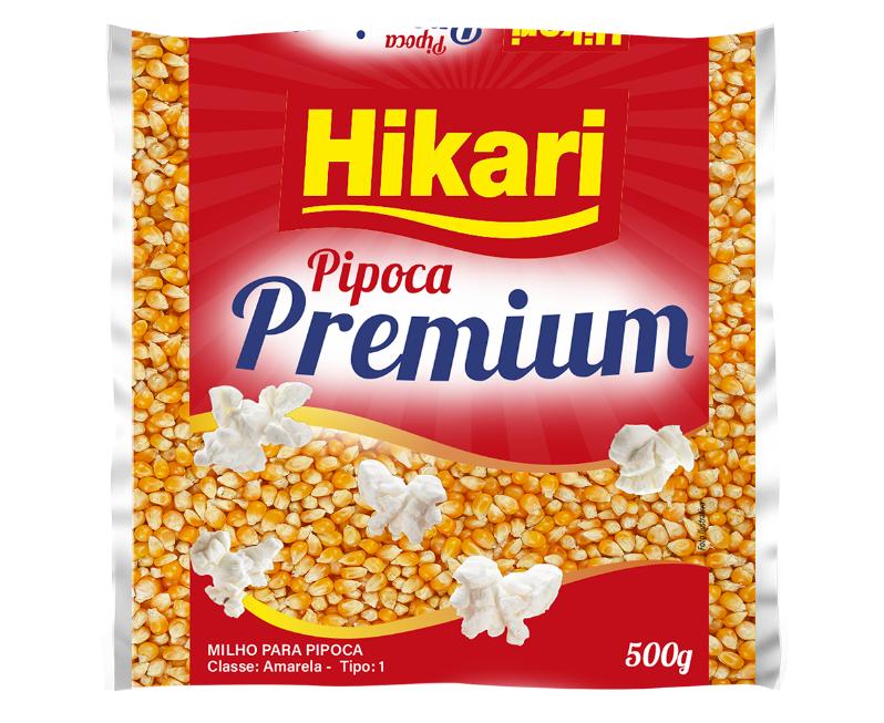 MILHO P/ PIPOCA 1 KG HIKARI