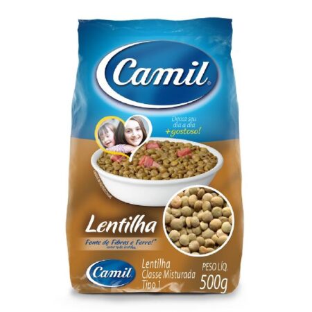 LENTILHA 500G CAMIL