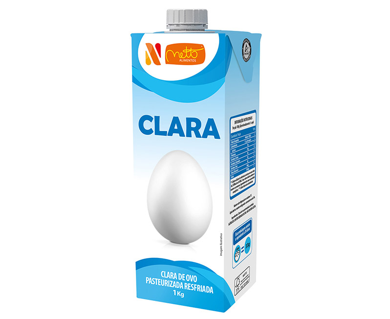 CLARA DE OVO PAST RESFRIADO 1KG