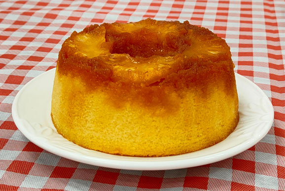 Aipim Cremoso Caramelizado com Abacaxi